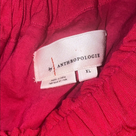 By Anthropologie One-Shoulder Waistless Mini Dress size XL - Picture 4 of 4